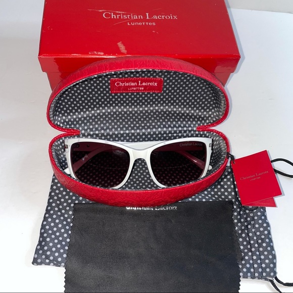 christian lacroix cl 5006 sunglasses White - Picture 14 of 14